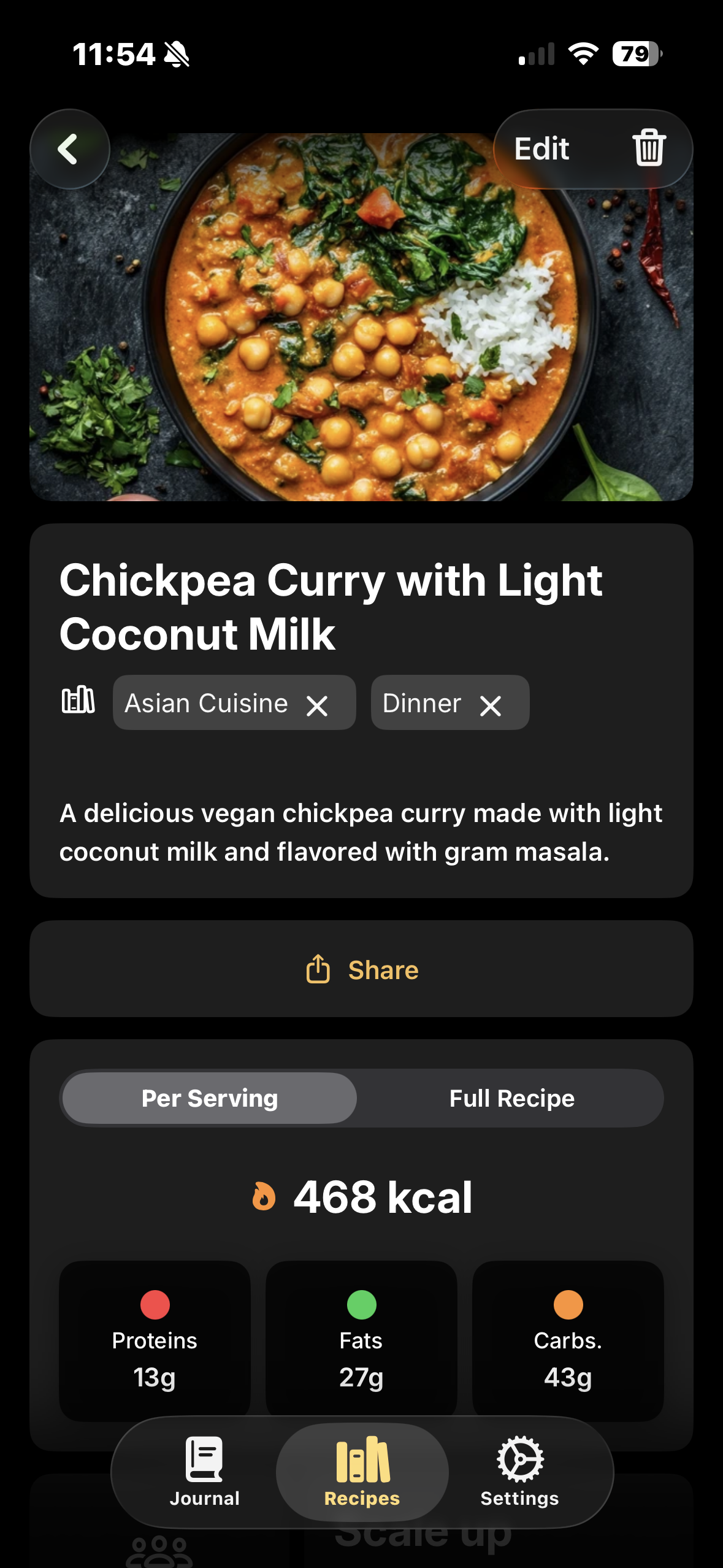 Lemon App - Recipe Import Example